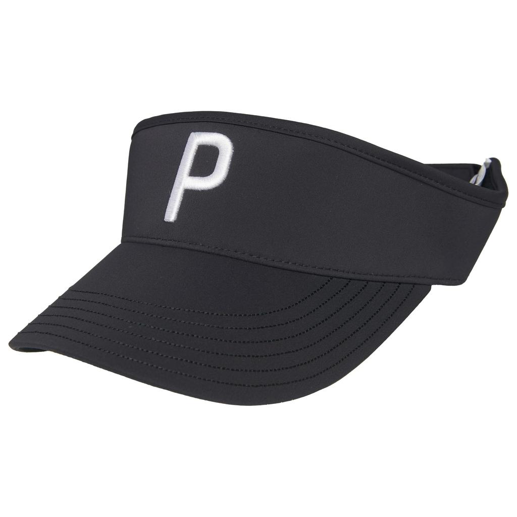 PUMA Golf Tech P Adjustable Visor Golf Cap Black (025346) Men's