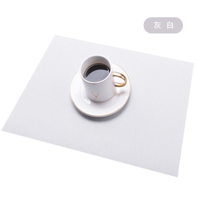 Ningxin Nordic style PP food grade placemat thermal insulation mat waterproof and oil-proof table mat western dining mat hotel LFGB test