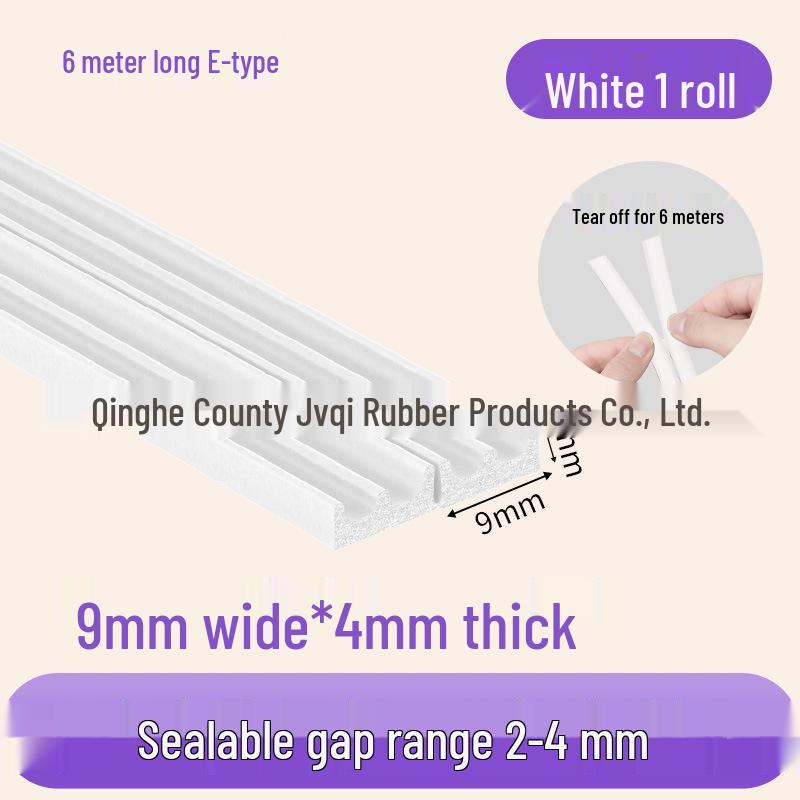 Diebstahlsicherer Schallisolierter Winddichter Tür- & Fensterdichtungsstreifen