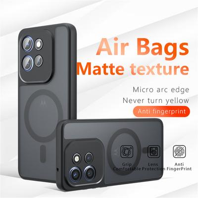 Matte Case For Motorola Edge 60 Neo 5G/50 Neo 5G/S50 5G/ThinkPhone 25 5G Magnetic Case TPU + PC Skin Touch Phone Cover