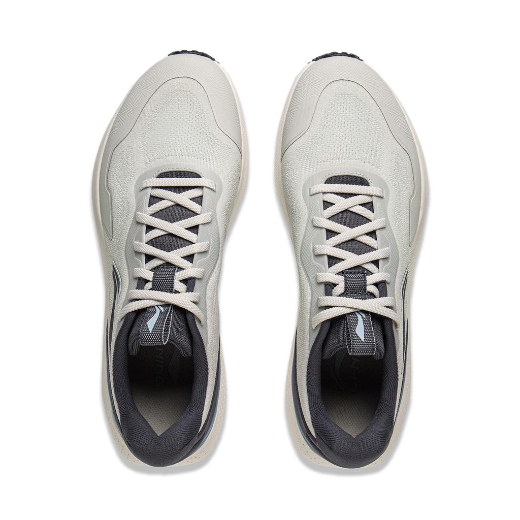 Li Ning Easy Fit 2 Soft Rebound Casual Running Shoes Breathable Shock Absorbing Non-Slip Lightweight Low-Top Men sneaker Gray Black ARSV013-1