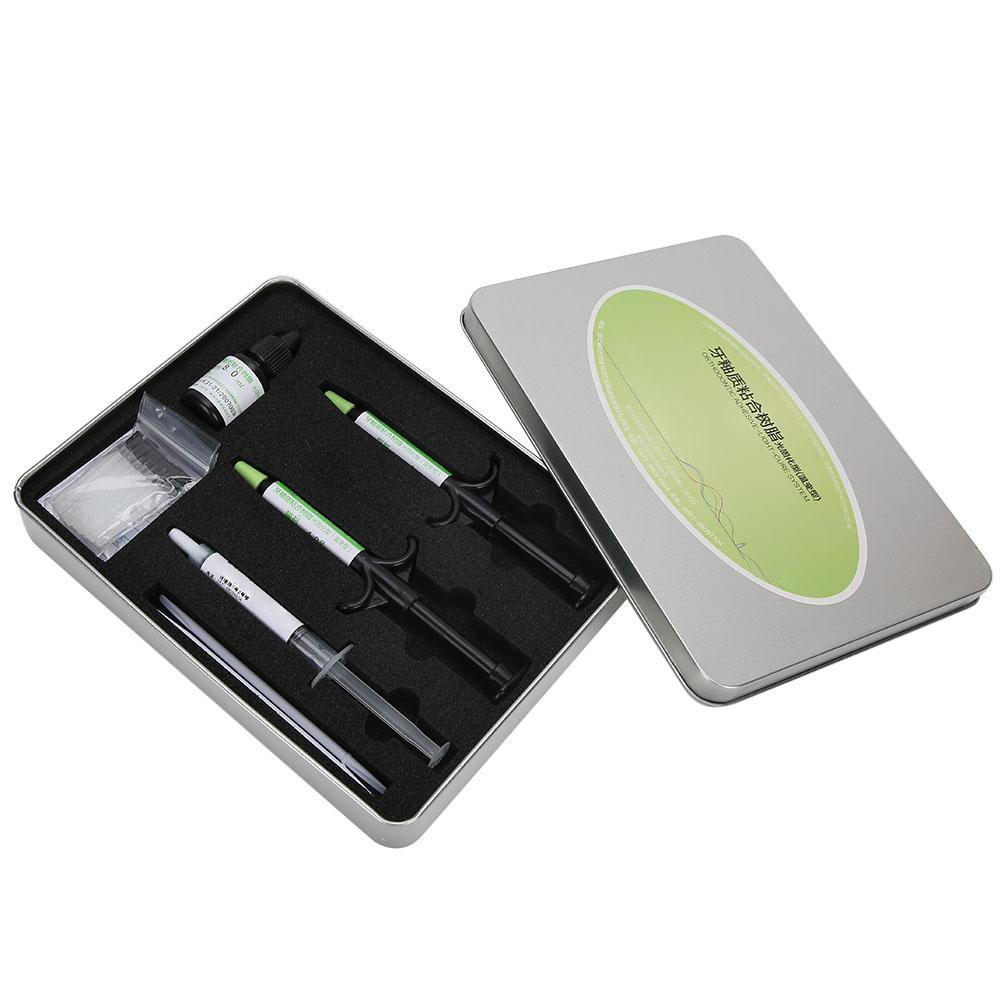 Dental Orthodontic Adhesive Kit Light Cure Green Glue Bonding System Tool AccessoryGreen Glue Large