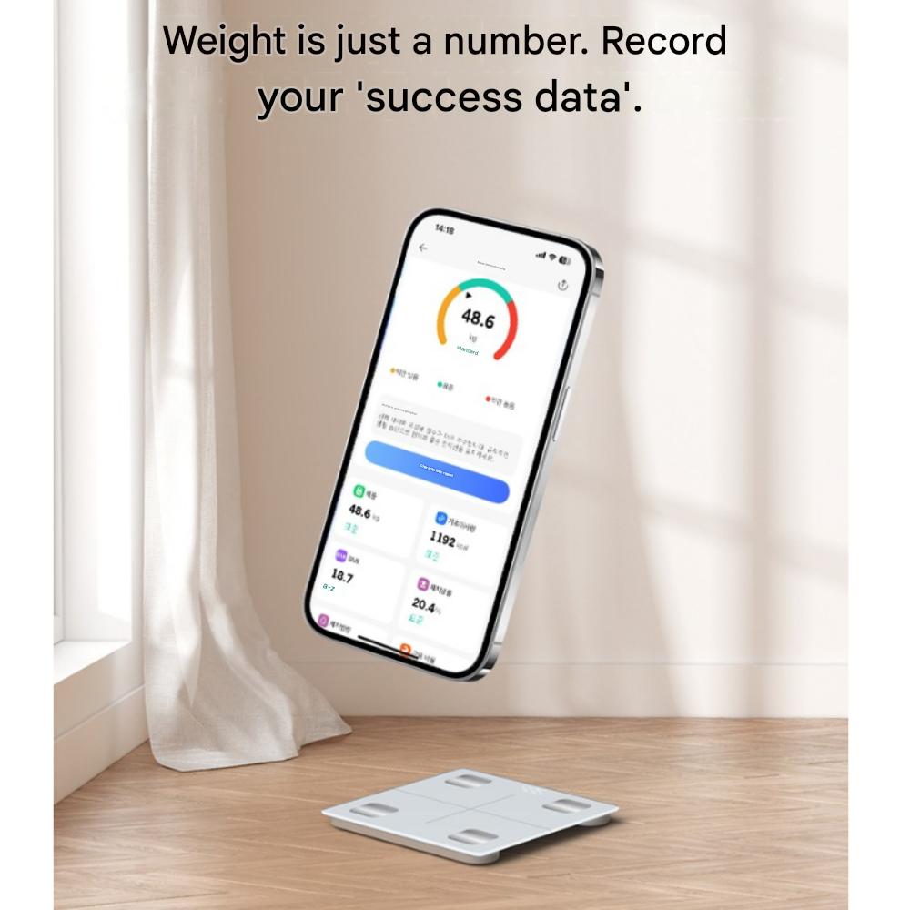 LKOUY Smart Scale for Home Use: Precise Measurement of Body Composition, Fat