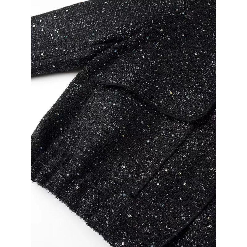 Fashion Kaslead Women's Clothing Loose Casual Sequin