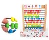 Wooden Abacus Educational Math Toy Children Rainbow Counting Beads Numbers Arithmetic Calculation Puzzle Montessori Learning Toy