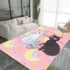 Schöne Kriegerin Sailor Moon 3D Teppich, Geeignet für Wohnzimmer, Schlafzimmer und andere Heimdekoration, Rutschfeste Fußmatte und Geschenkwahl.