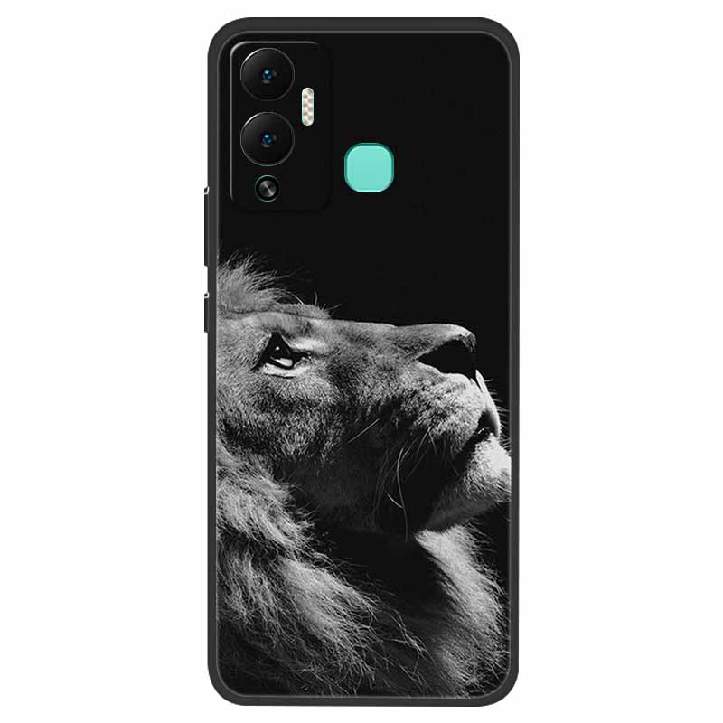 For Infinix Hot 12 Play NFC Case X6816D Shockproof Silicone Soft TPU Phone Cover for Infinix hot12 play NFC Case Bumper Funda