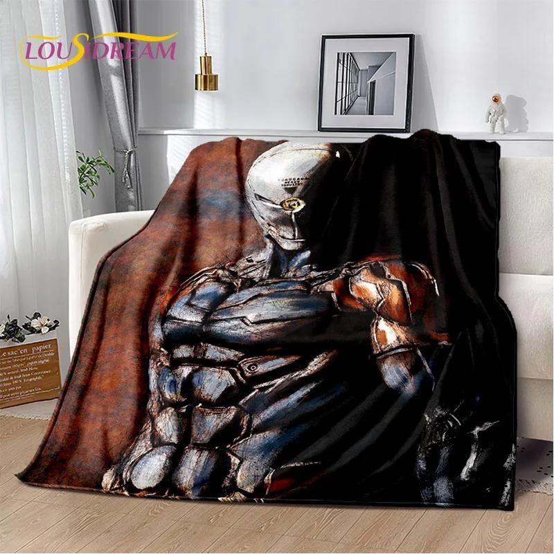 3D Hra Metal Gear Solid Kreslený HD Hráčská Deka, Měkká Přehozová Deka pro Domov Ložnice Postel Pohovka Piknik Cestovní Přikrývka Děti