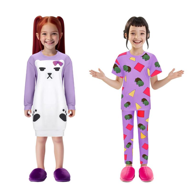Kpop Hunters Demon Rumi Mira Zoey Cosplay Costume Pajamas Halloween Gift Party