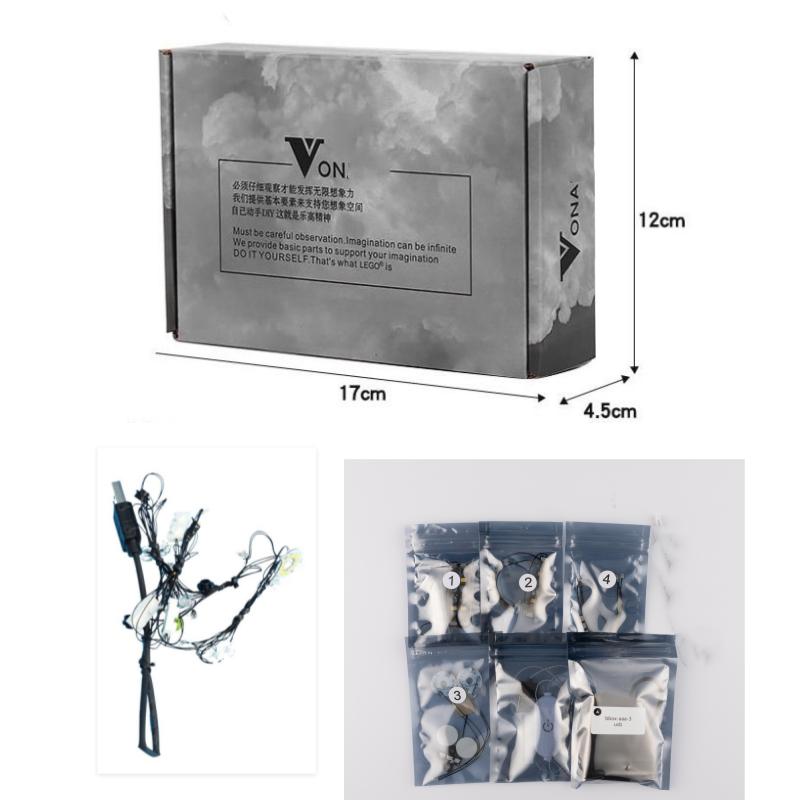 Classic DIY LED Light Kit For LEGO 75329 Death Star™ Trench Run Diorama Assembled Building Block Toy Decoration Adjustable Lighting Accessories