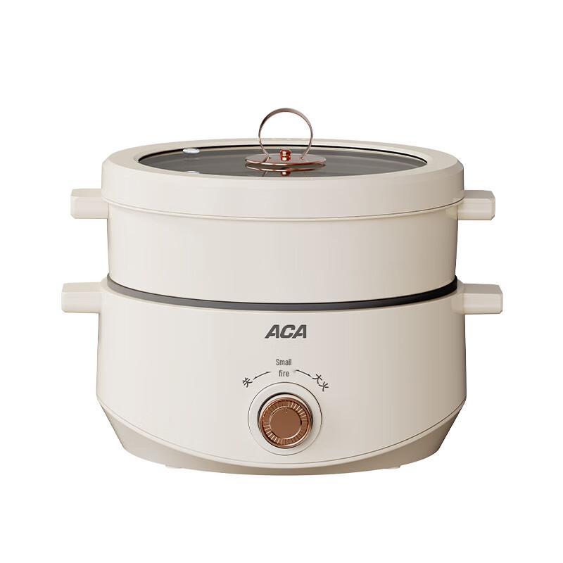 ACA 4L Multi-functional Electric Cooking Pot CN plug (adapter included)