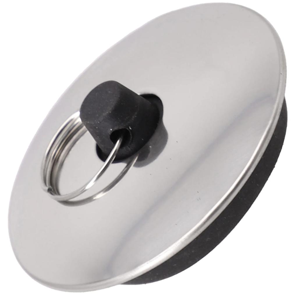 Bathroom Accessries Rubber Sink Plug Drain Stopper Round Sink Water Stopper Washroom Bathtub Accessories Drain Plug
