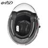 DOT certification new national standard A motorcycle helmet safety sunscreen double mirror men's and women's four-season three-quarter helmet