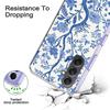 Blue white Porcelain Pattern Phone Case for Samsung A17 A37 A57 A07 A16 A26 A36 A56 A06 A02S A12 A22 A32 A52S A04S A14 A24 A34 A