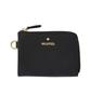 L Shaped Leather Wallet 103244054010 Black One Size