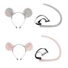 Headband, Mouse Costume Accessory And Headband with Ears, Cosplay Prop, Funny Headwear, Detailed