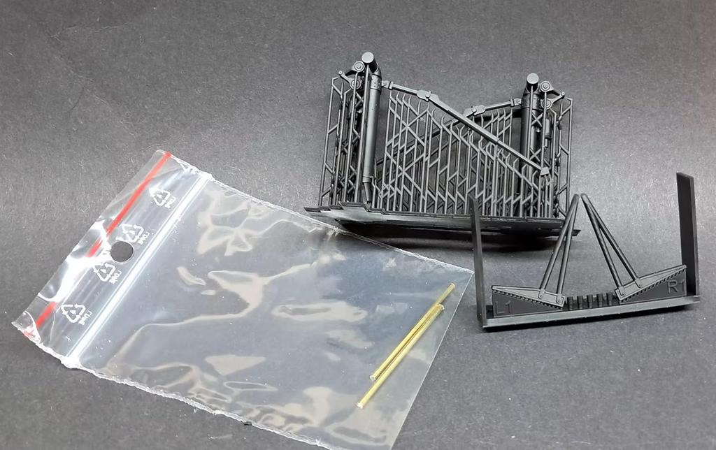 Kopecky Scale Models Flying Fortress Landing Gear Main Landing Gear Maximum HK Plastic Model Parts KOM48037 1/48 B-17 (Parked, Loaded) (For Models)