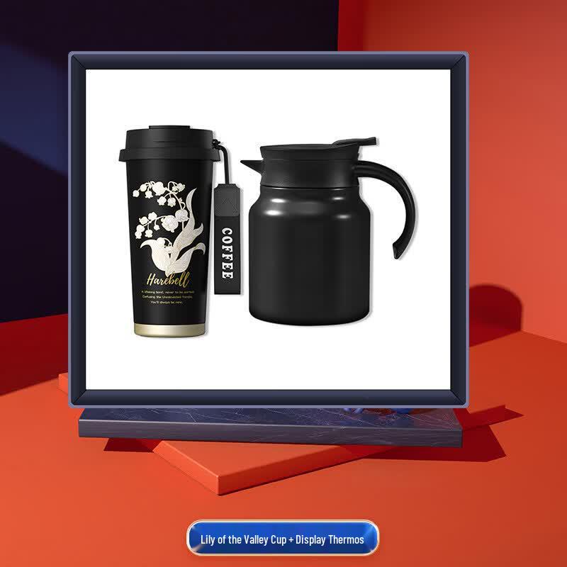 

Jilifa Lily Coffee Cup & Digital Filter Pot Set