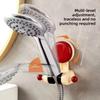 Adjustable Shower Head Fixed Bracket Wall Mount Shower Support Stand  Bathroom Accessories