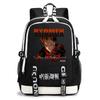 Jujutsu Kaisen Druck Schülerrucksack Lässiger Anime Tagesrucksack für Jungen Mädchen Schultasche Leicht
