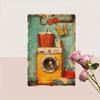 Vintage Laundry Metal Wall Decor Sign