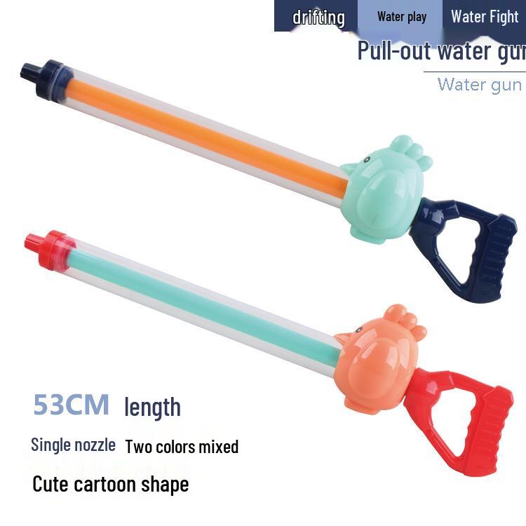 Multi-Hole Water Cannon Toy for Beach Play