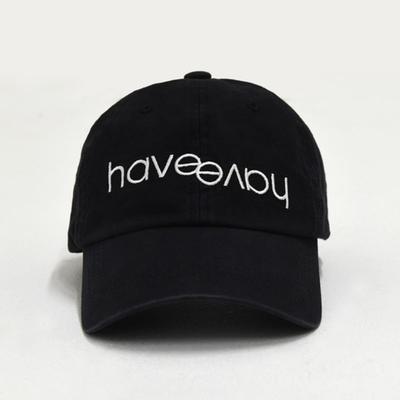 Have&Have HAVE LOGO BALL CAP_BLACK