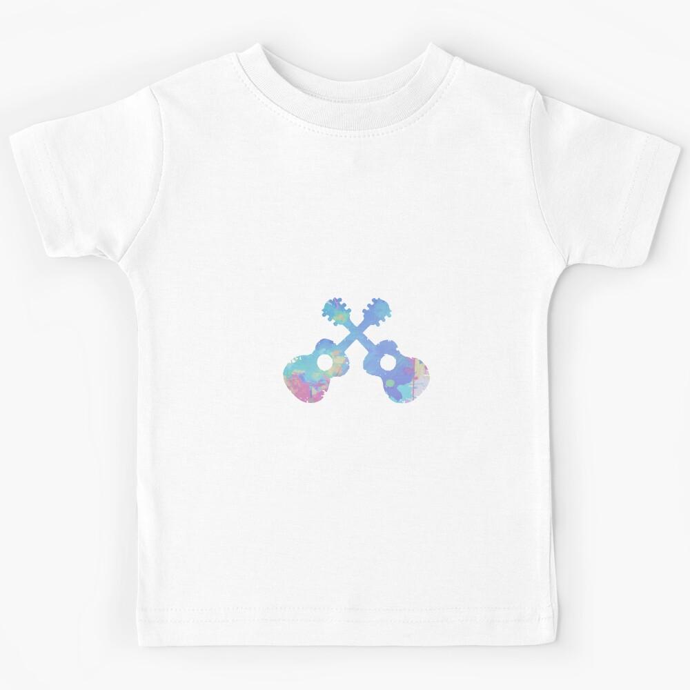 Guitars Inspired Silhouette Kids T-Shirt 170