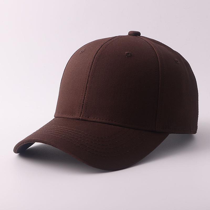 Pure cotton simple light board baseball cap fashionable hard top wide brim sunshade cap spot