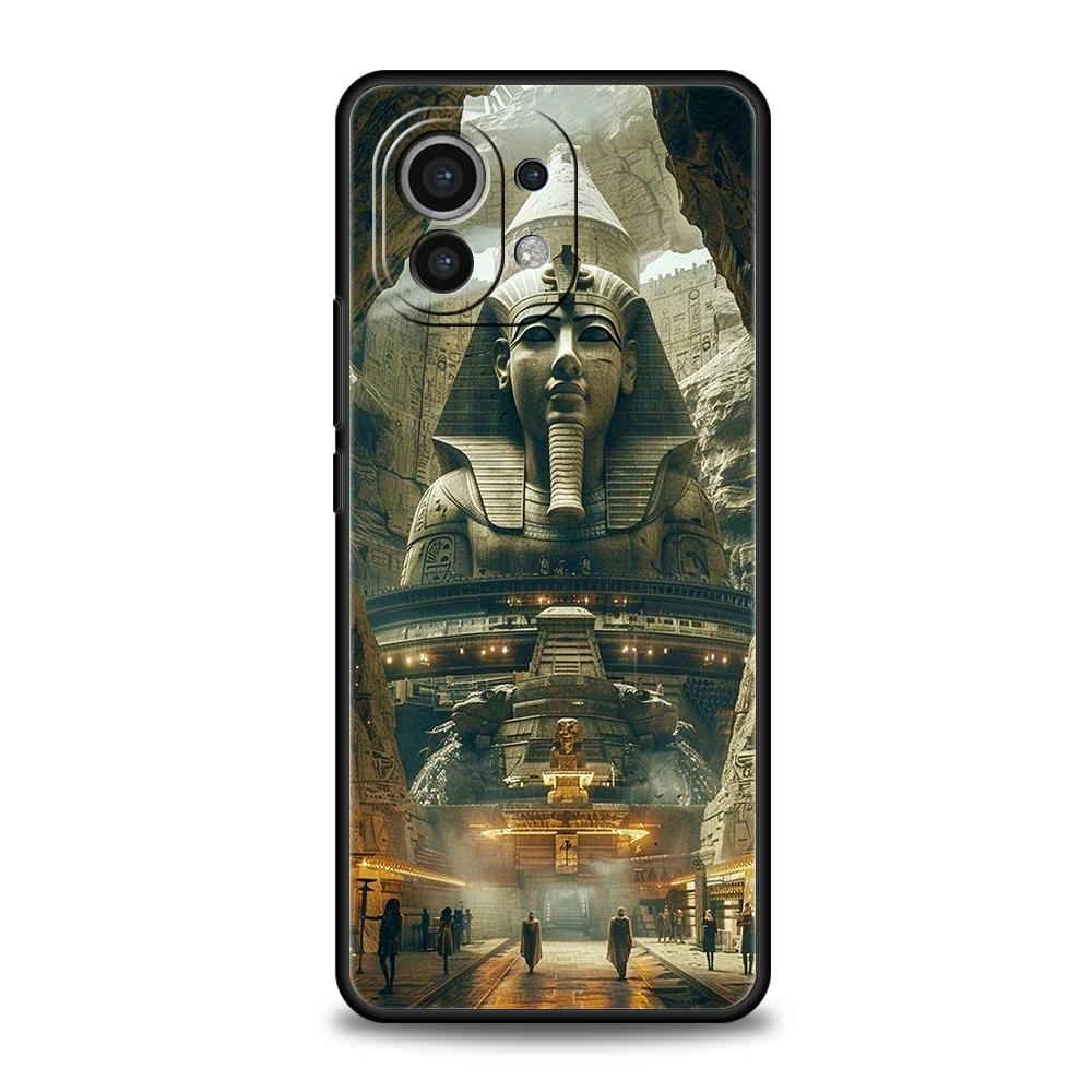 Egypt Egyptian God pyramid Phone Case For Xiaomi 15 14 13 12 Lite 14T 13T 12T Pro Poco X7 X6 X5 X4 X3 NFC F7 Ultra F6 Pro Cover