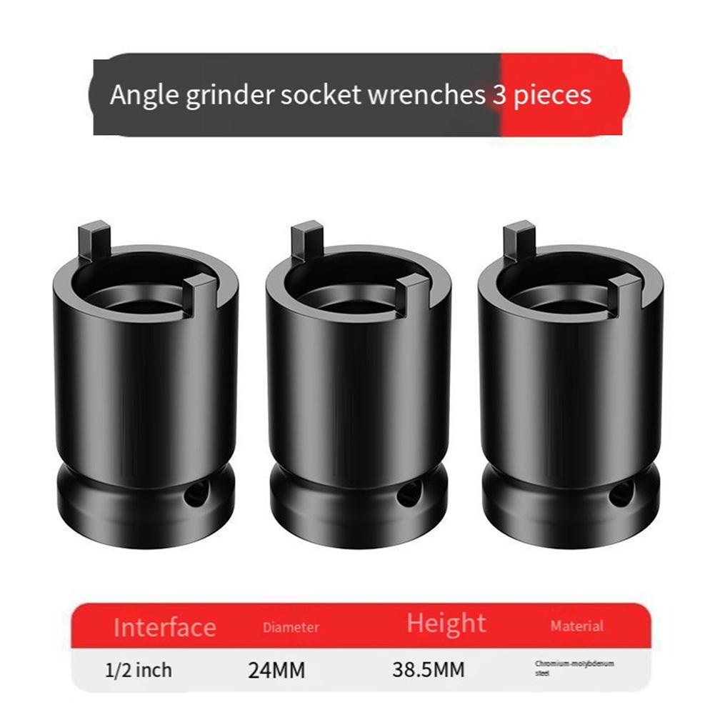 Angle Grinder Wrench Flange Nut Removal Tool Square Tooth Grip Compacts Portable Chromium Molybdenums Steel Power Tool Parts