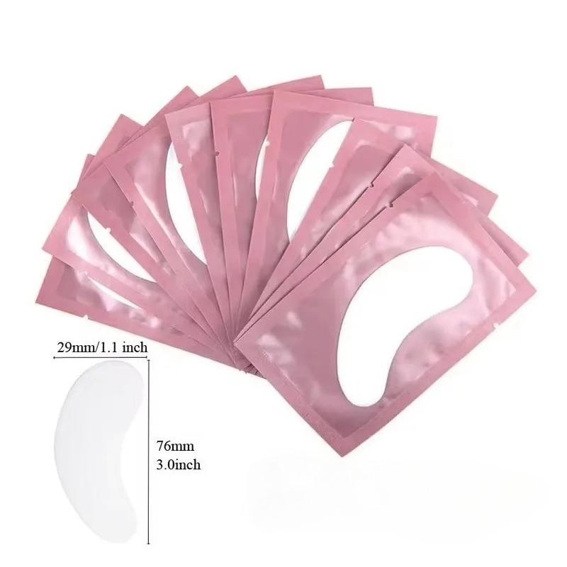 100Pairs Eyelash Patches Hydrogel Gel Eye Patches Wholesale False Eyelash Extension Under Eye Pads Makeup Tools