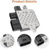 Radiator Cooling Fan Control Unit Module Compatible with Mazda 6 2003-2007 MPV 2002-2005 Mitsubishi Lancer 2002-2007 Outlander 2003-2006 Replacement