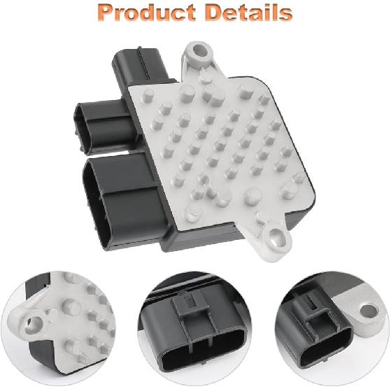 Radiator Cooling Fan Control Unit Module Compatible with Mazda 6 2003-2007 MPV 2002-2005 Mitsubishi Lancer 2002-2007 Outlander 2003-2006 Replacement
