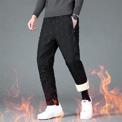 Men's, Cotton Pants, Thick, Windproof Pants, Warm Pants, Plush Pants, Casual Pants, Loose Pants, Leggings