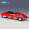 Welly 1/24 Citroen DS19 Cabriolet Alloy Luxy Car Model Diecast Metal Classic Retro Car Sports Vehicle Model Simulation Kids Gift