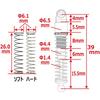 Eagle Model EAGLE RACING SP Shock Set: For Kyosho MINI-Z 4X4 (Shock Oil Sold Separately) #MINI-Z4X4-18U (RE)