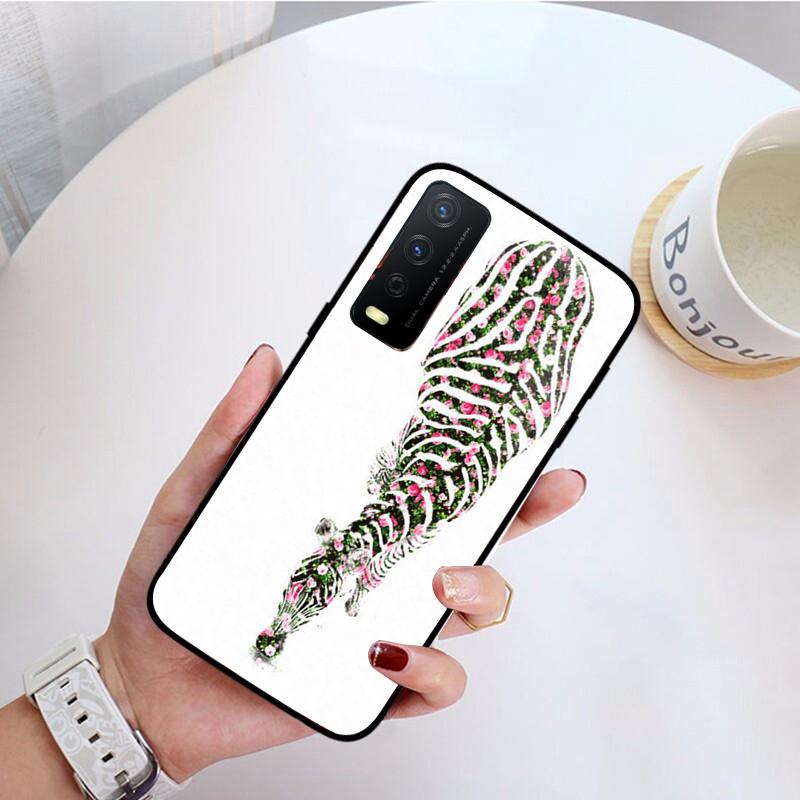 

Чехол для телефона Zebra для VIVO Y31 Y21S Y21 Y15S Y53S Y11S Y12 V21 V21E Y20 Y70 1907 V17Neo Y21S Y33S Y72 Vivo V17 NEO
