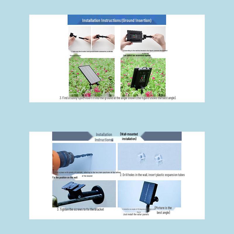 24V Solar Charging Panel with Copper Wire, Outdoor Low Voltage Light, Portable Remote Control, USB Interface, Energy Storage, Photovoltaic Accessory.
