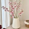 Sztuczny Kwiat Frezji 29.5 Cala Realistyczny Sztuczny Kwiat Storczyka Realistyczny w Dotyku Sztuczne Gałązki Phalaenopsis na Wesele Imprezę Wystrój Domu