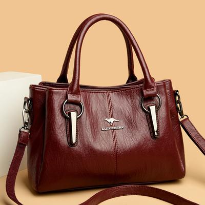 Høykvalitets Mykt Skinn Luksus Håndvesker Damevesker Designer Høykapasitets Dame Crossbody Håndvesker for Kvinner