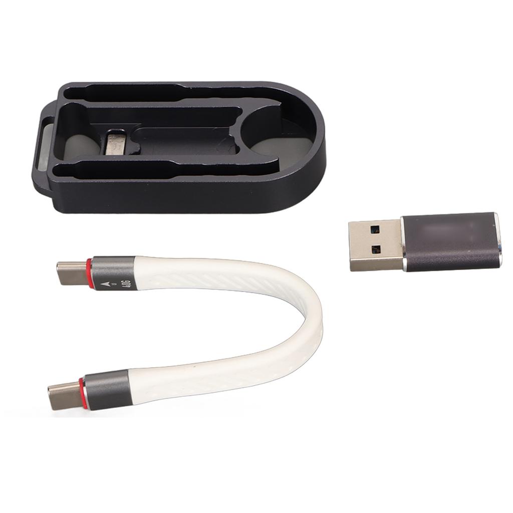 USB C Cable Male To Male PD 100W Fast Charging 40Gbps 5.2in Length Flexible USB C Charger Cable