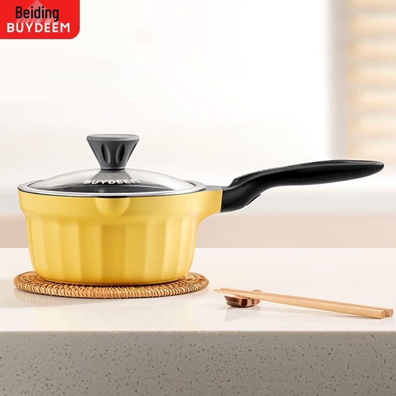 Buydeem 18cm Non-stick Enamel Pot