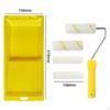 Reusable Paint Roller Brush Kit with Handle, Tray for Commercial Residential