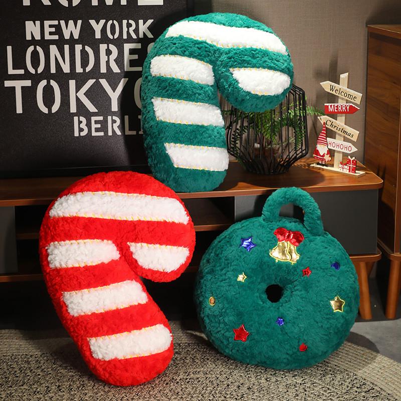 Santa Claus Christmas Tree Candy Elk Plush Toy Cartoon Doll Gift Decoration