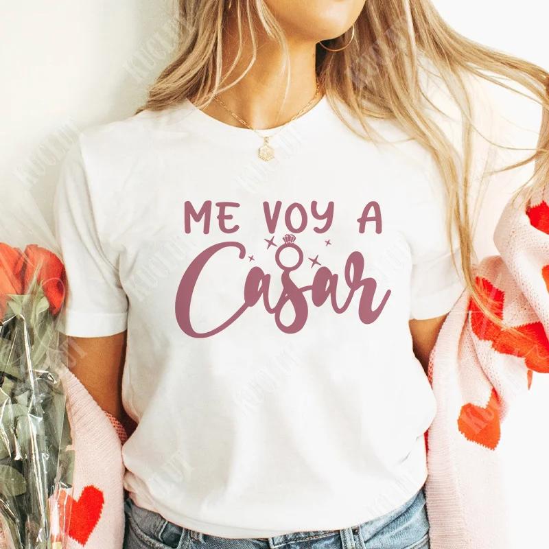 Spanish Team Bride Squad T-shirt Bridesmaid Bachelorette Party Tees for Women Clothing Bridal Shower Wedding Party Short Sleeve