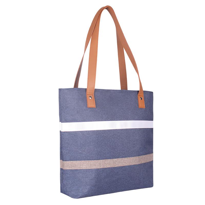 

Retro Striped Portable Insulated Picnic Bag