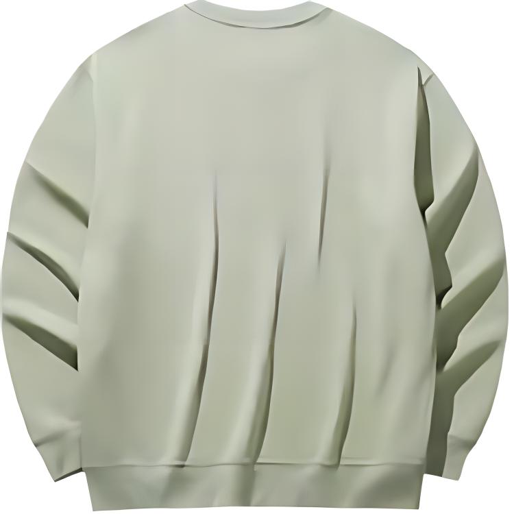 Anta Simple Casual Round Neck Pullover Sweatshirt Men tops Evergreen 152448706N-2