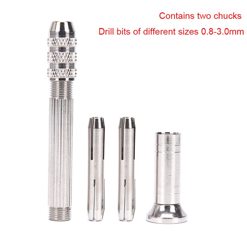 Metal El Matkabı Reçine Kalıp Aletleri Kendin Yap Takı Aleti 0,8 mm-3,0 mm Matkap Vidası ile