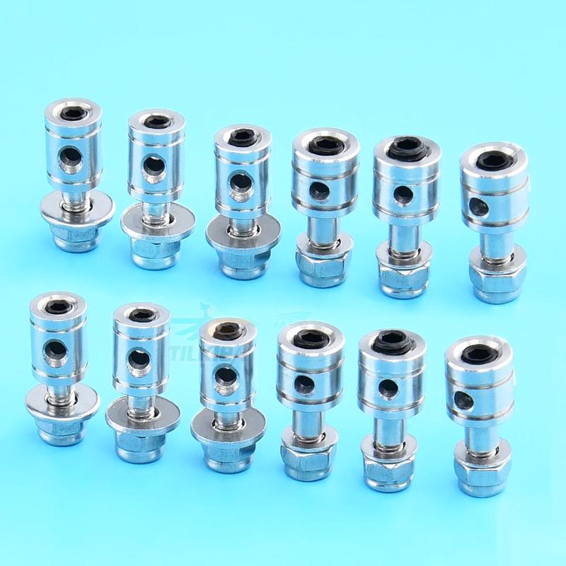 10PCS RC Airplane/Boat Push Rod Connector Adapter Linkage Stoppers D2.0mm/D3.0mm For Connecting Servo Arm and Pull Rod